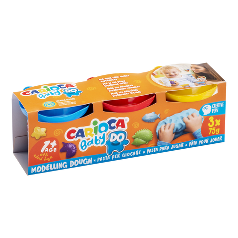 Obrázek produktu: Modelovací hmota Carioca Baby Do 1+, 3 × 75 g
