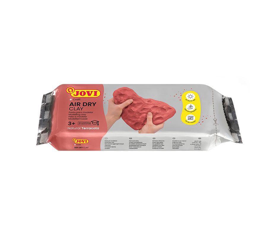 Modelovací hmota JOVI samotvrdnoucí 250 g - terakota