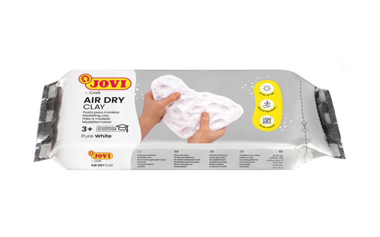 Modelovací hmota JOVI samotvrdnoucí 500 g - bílá