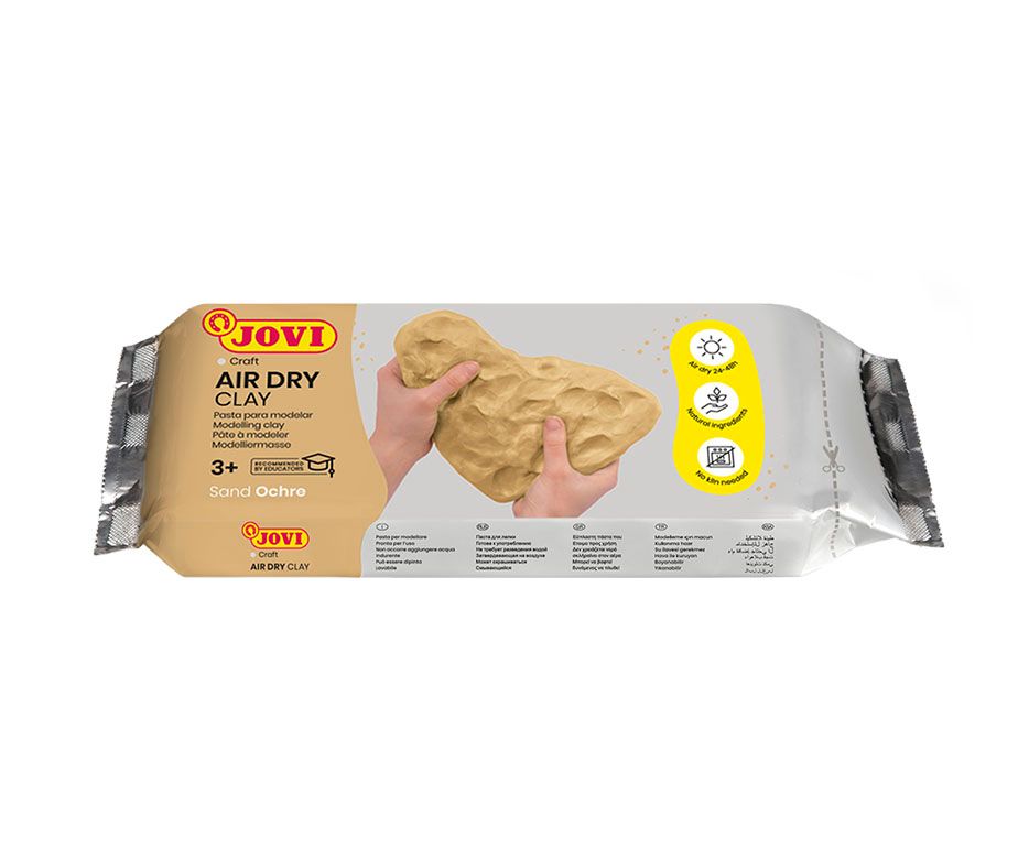 Modelovací hmota JOVI samotvrdnoucí 500 g - okrová