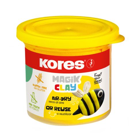 Obrázek produktu: Modelovací hmota Kores Magik Clay 40 g - žlutá