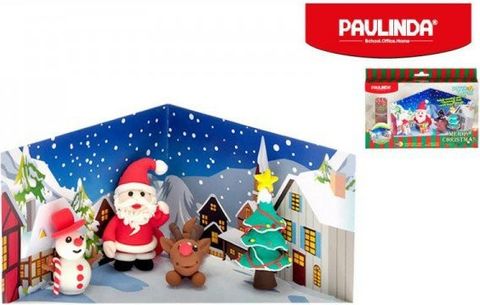 Obrázek produktu: Modelovací hmota Paulinda -Merry Christmas - 6 x 14g + příslušenství
