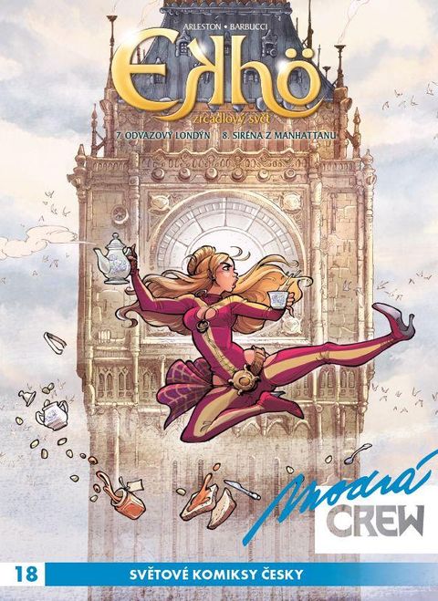 Obrázek produktu: Modrá CREW 18 - Ekhö Zrcadlový svět 7+8