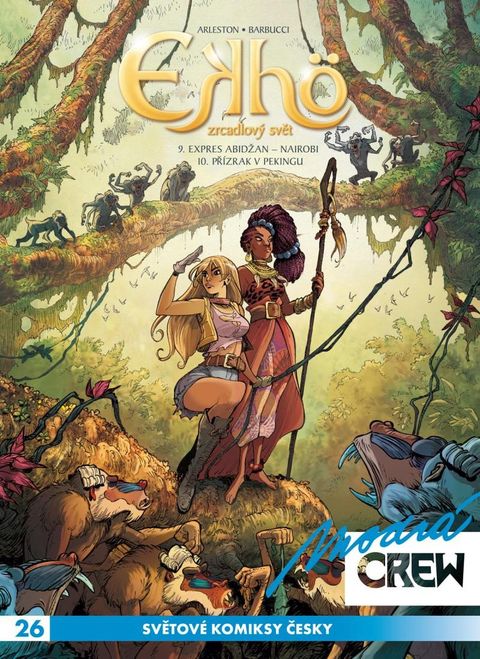 Obrázek produktu: Modrá CREW 26 - Ekhö Zrcadlový svět 9+10