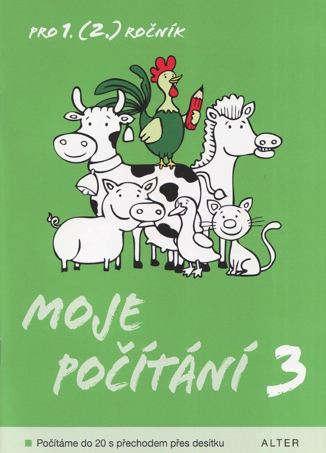Moje počítání 3 pro 1.(2.) ročník ZŠ, v souladu s RVP ZV / Alter/