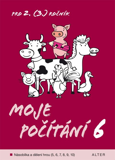 Obrázek produktu: Moje počítání 6 pro 2 (3). ročník ZŠ