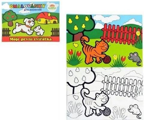 Obrázek produktu: Moje první zvířátka - Omalovánky