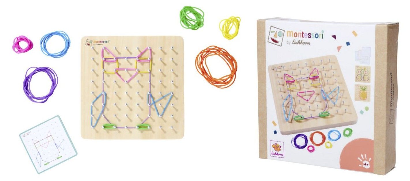 Montessori Geometrická deska