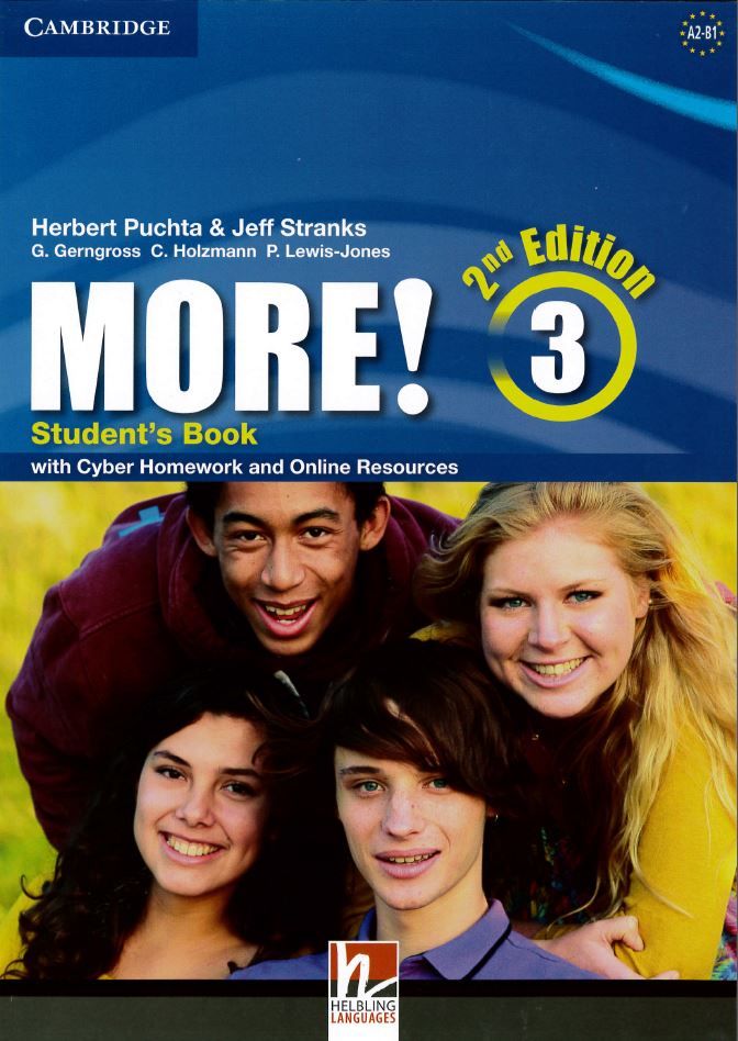 More! 3 Second Edition Student's Book with Cyber Homework