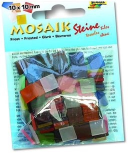 Obrázek produktu: Mozaikové kamínky - matné - mix 20 barev