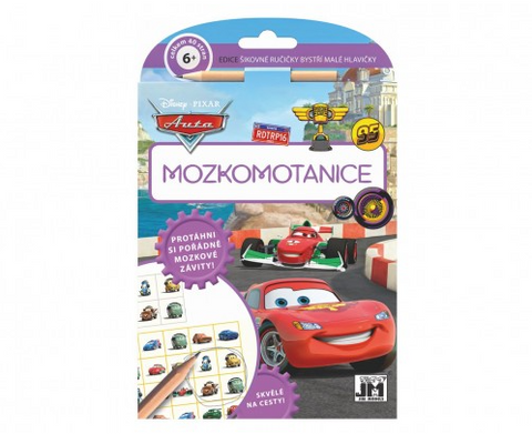 Obrázek produktu: Mozkomotanice s tužkou Auta/ Cars