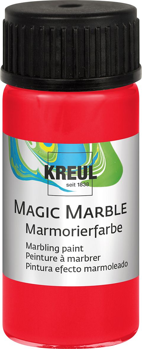 Obrázek produktu: Mramorovací barva Magic Marble 20 ml červená