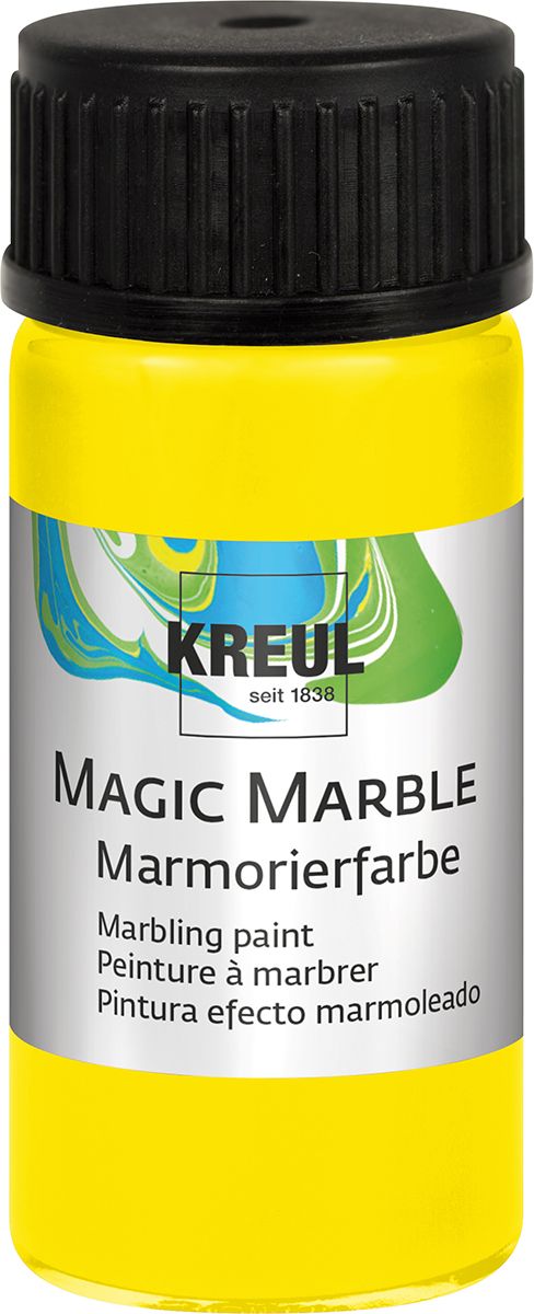 Mramorovací barva Magic Marble 20 ml citrónová