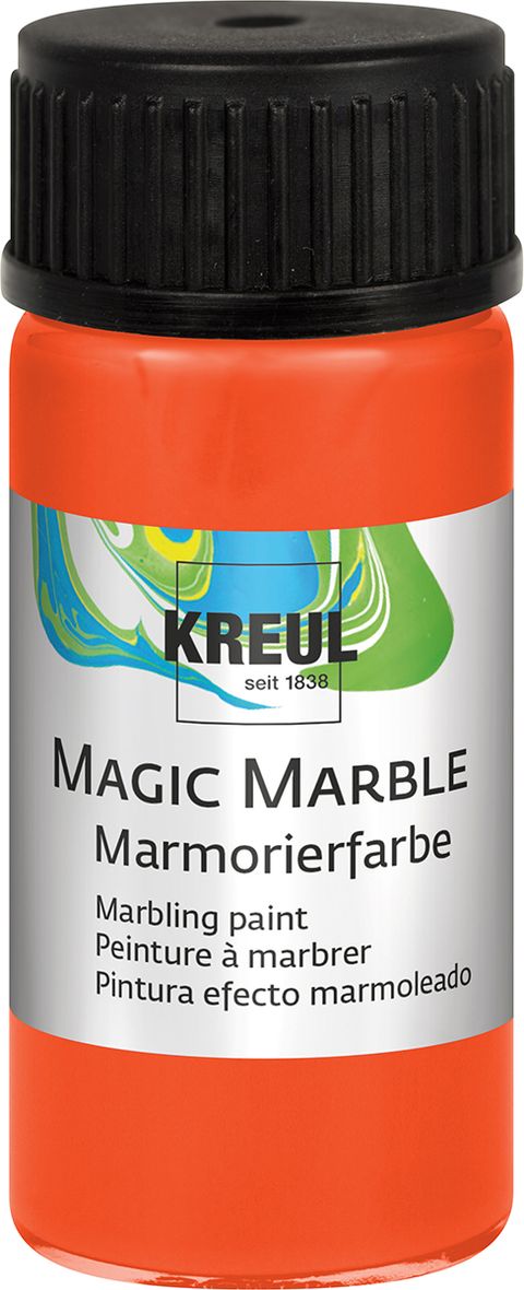 Obrázek produktu: Mramorovací barva Magic Marble 20 ml oranžová