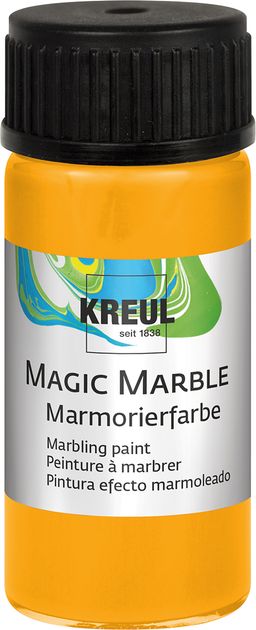 Obrázek produktu: Mramorovací barva Magic Marble 20 ml sluneční žlutá