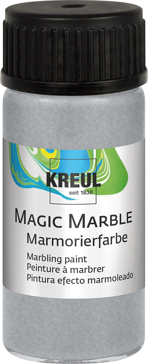 Obrázek produktu: Mramorovací barva Magic Marble 20 ml stříbrná