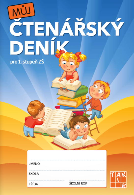 Můj čtenářský deník pro 1. stupeň