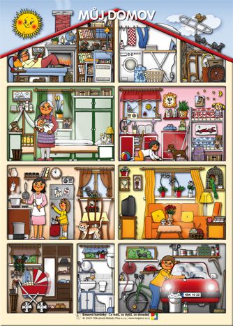 Můj domov - tématický obraz