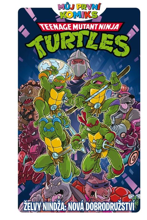 Obrázek produktu: Můj první komiks: Želvy nindža - Nová dobrodružství
