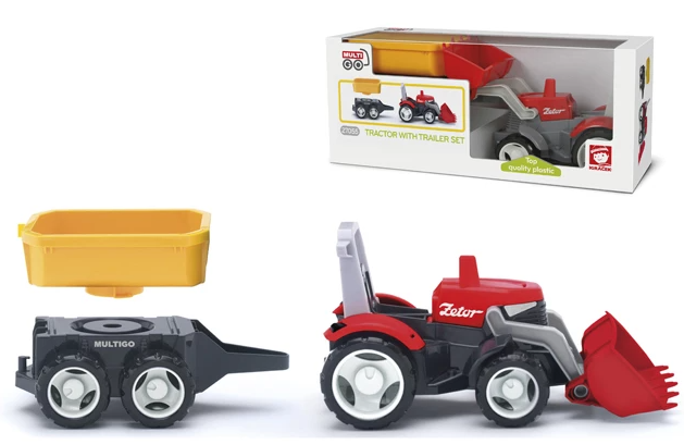 EFKO MULTIGO 1+2 TRAKTOR S PŘÍVĚSEM – Eko balení