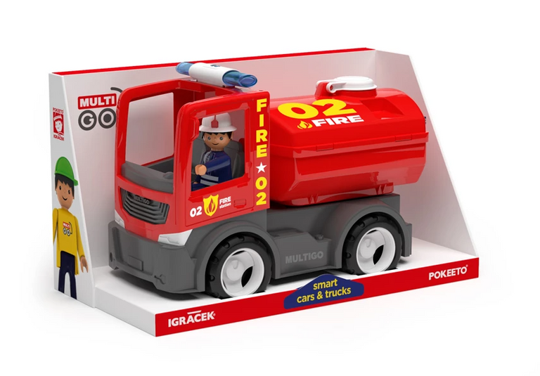 EFKO MULTIGO FIRE cisterna s hasičem