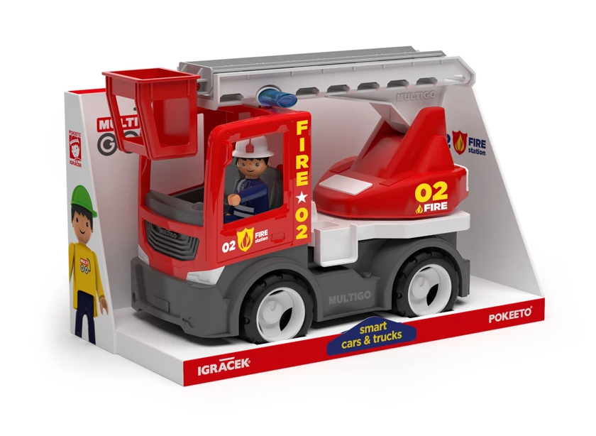 MultiGO Fire - žebřík  s řidičem