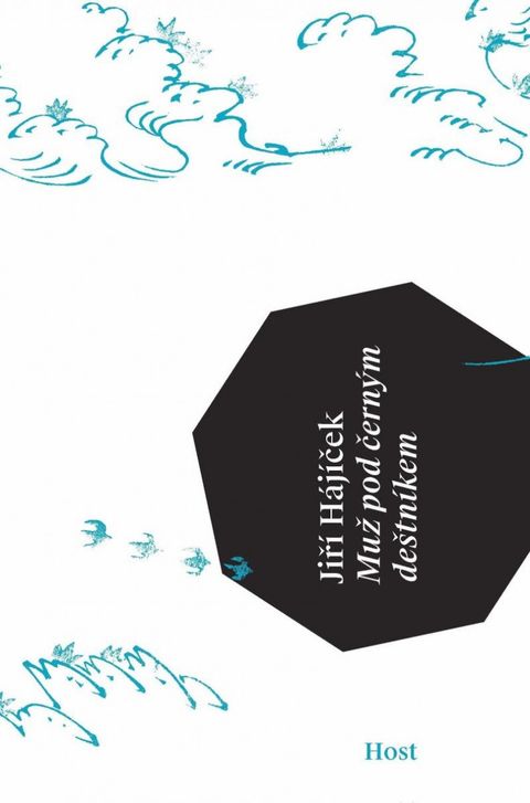 Obrázek produktu: Muž pod černým deštníkem