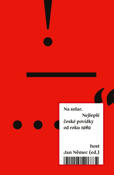 Obrázek produktu: Na solar - Nejlepší české povídky od roku 1989