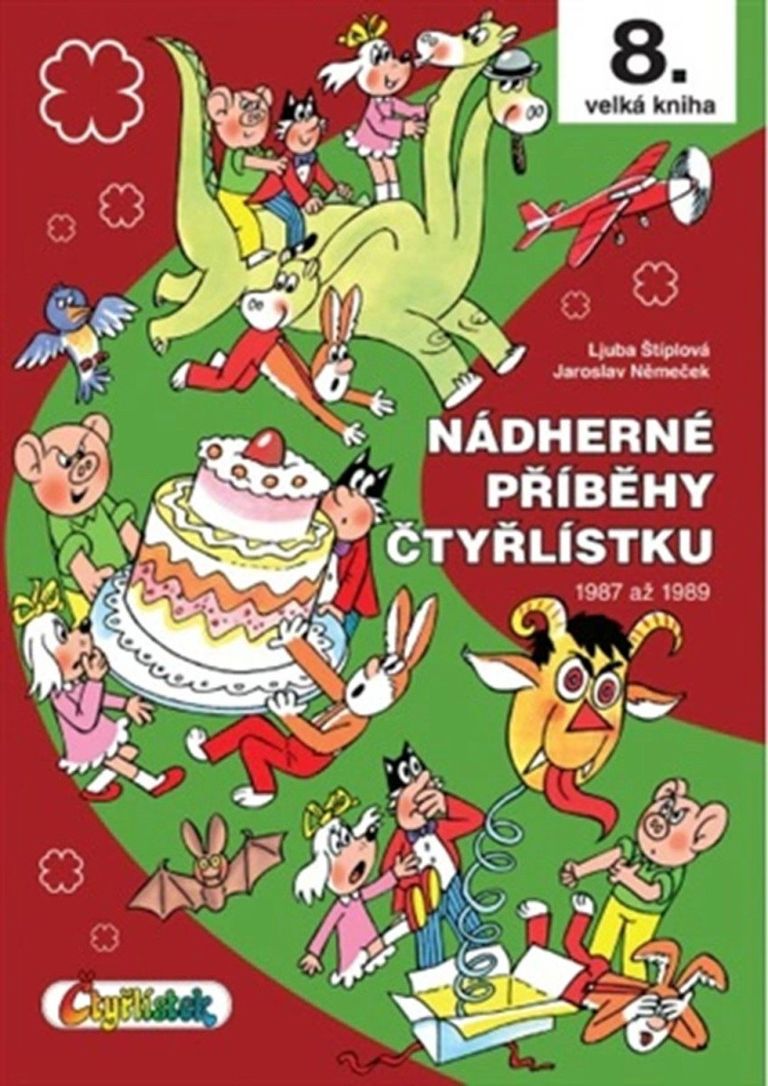 Nádherné příběhy Čtyřlístku z let 1987 až 1989 / 8. velká kniha