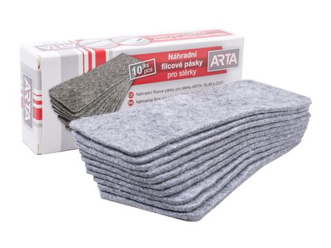 Obrázek produktu: Náhradní filcy pro stěrku SLIM 150 × 62 mm