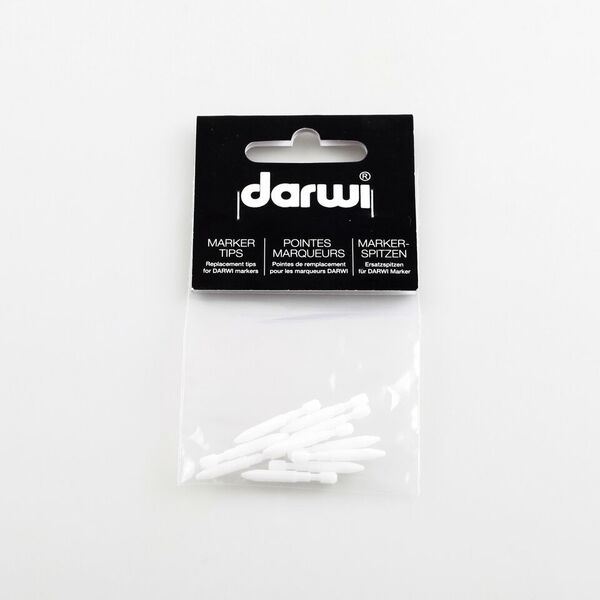 Náhradní hrot do DARWI Akrylová fixa - tenká - 3 ml/1 mm, 10 ks