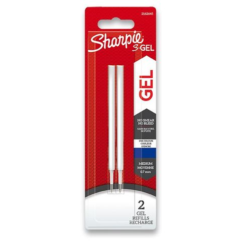 Obrázek produktu: Náhradní náplň pro kuličkové pero Sharpie S-Gel 0,7 mm - modrá, 2 ks