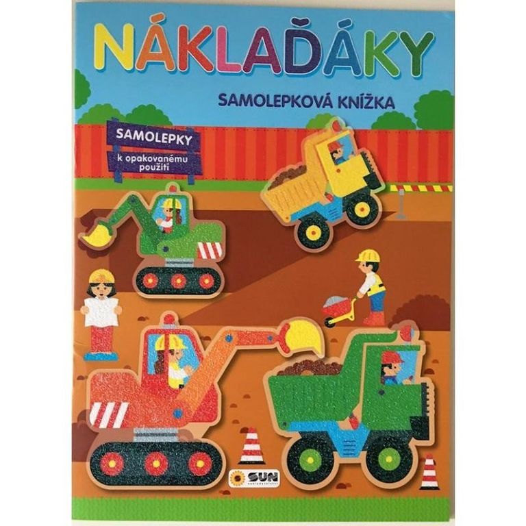 Náklaďáky - samolepky k opakovanému použití