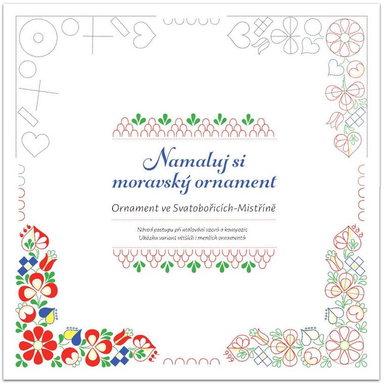 Levně Namaluj si moravský ornament - omlalovánky