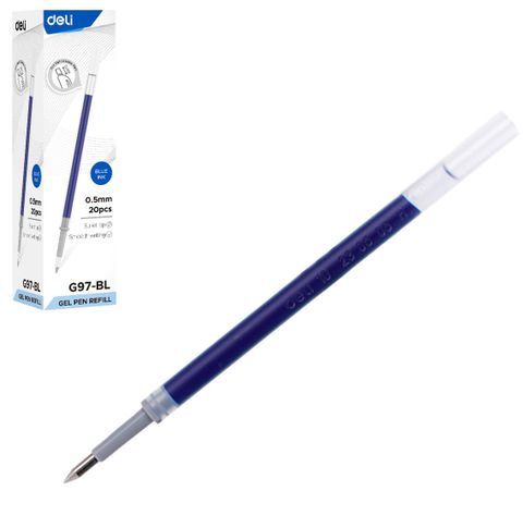 Obrázek produktu: Náplň do gelového pera DELI 0,5 mm - modrá