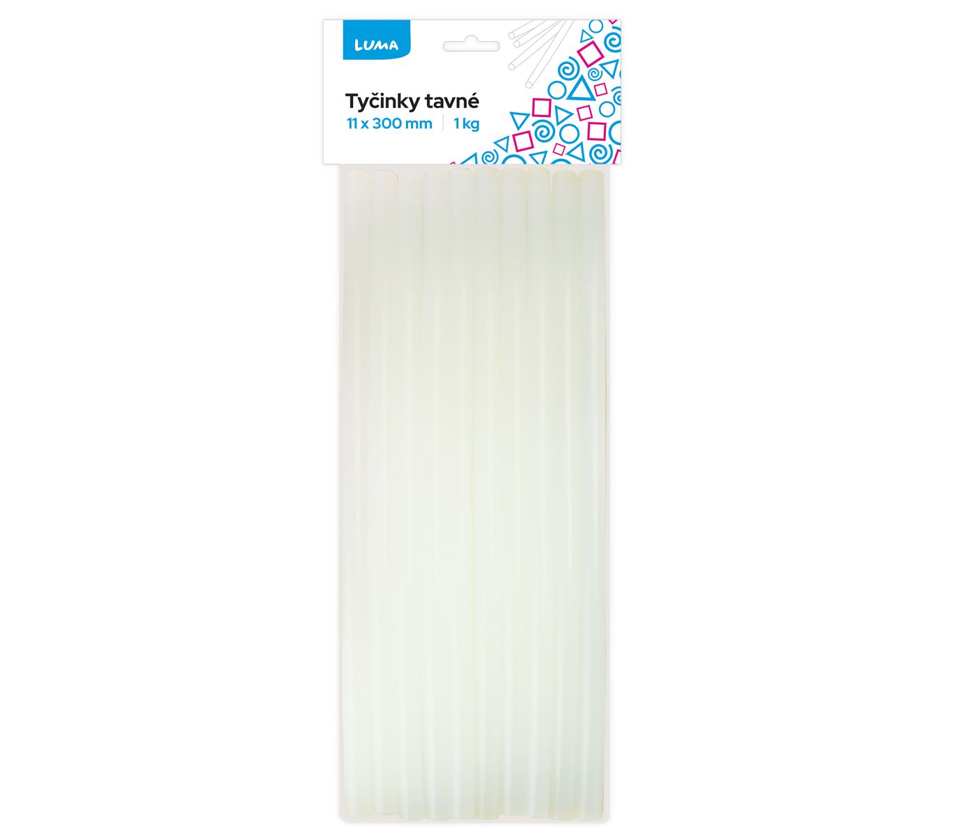 Náplně do tavné pistole 11 x 300 mm, 1 kg