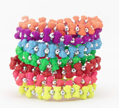 Obrázek produktu: Náramek Trrtlz pejsci - fluo