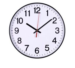 Obrázek produktu: Nástěnné hodiny Donau 34 cm - černé