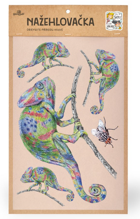 Obrázek produktu: Nažehlovačka L - chameleon