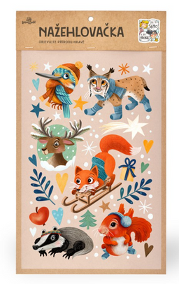 Obrázek produktu: Nažehlovačka L - mix zvířátek