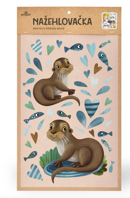 Obrázek produktu: Nažehlovačka L - vydra