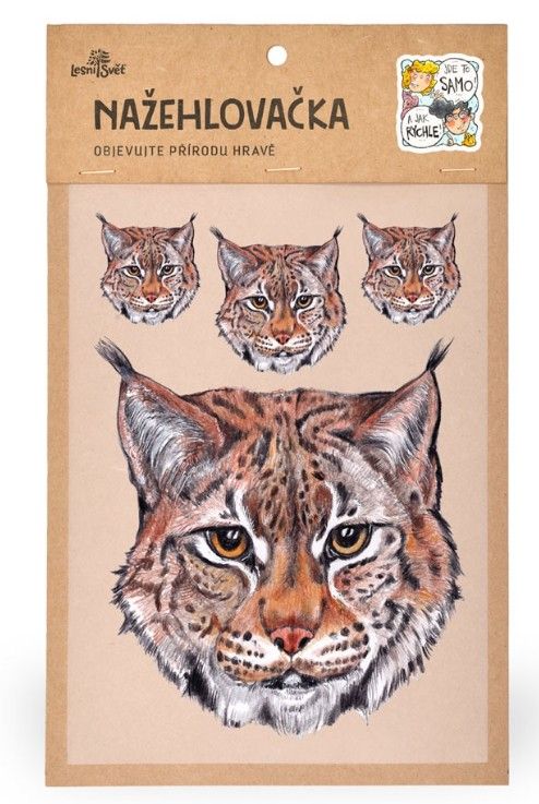 Nažehlovačka M - Rys