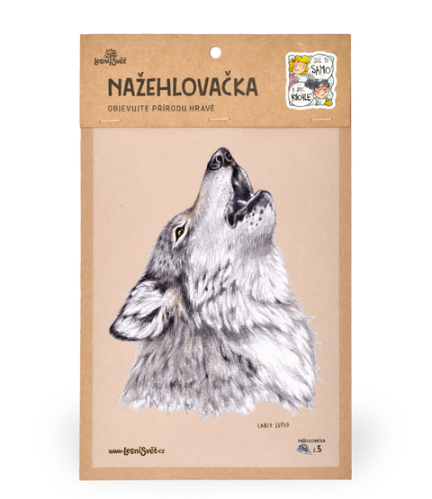 Obrázek produktu: Nažehlovačka M - vlk
