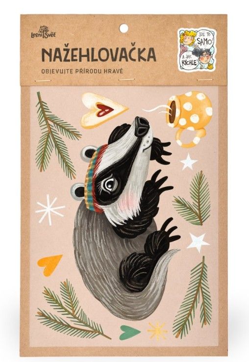 Nažehlovačka M - Zimní jezevec