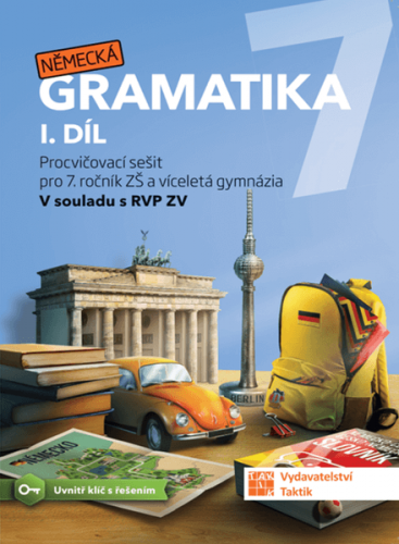 Obrázek produktu: Německá gramatika 7 pro ZŠ – 1. díl - pracovní sešit