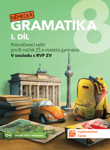 Obrázek produktu: Německá gramatika 8 pro ZŠ – 1. díl - pracovní sešit