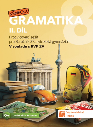 Obrázek produktu: Německá gramatika 8 pro ZŠ – 2. díl - pracovní sešit