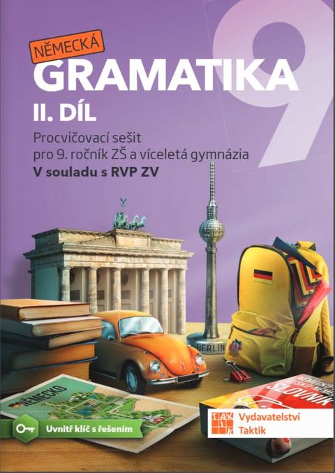 Obrázek produktu: Německá gramatika 9 pro ZŠ – 2. díl - pracovní sešit