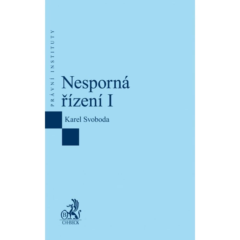 Levně Nesporná řízení I