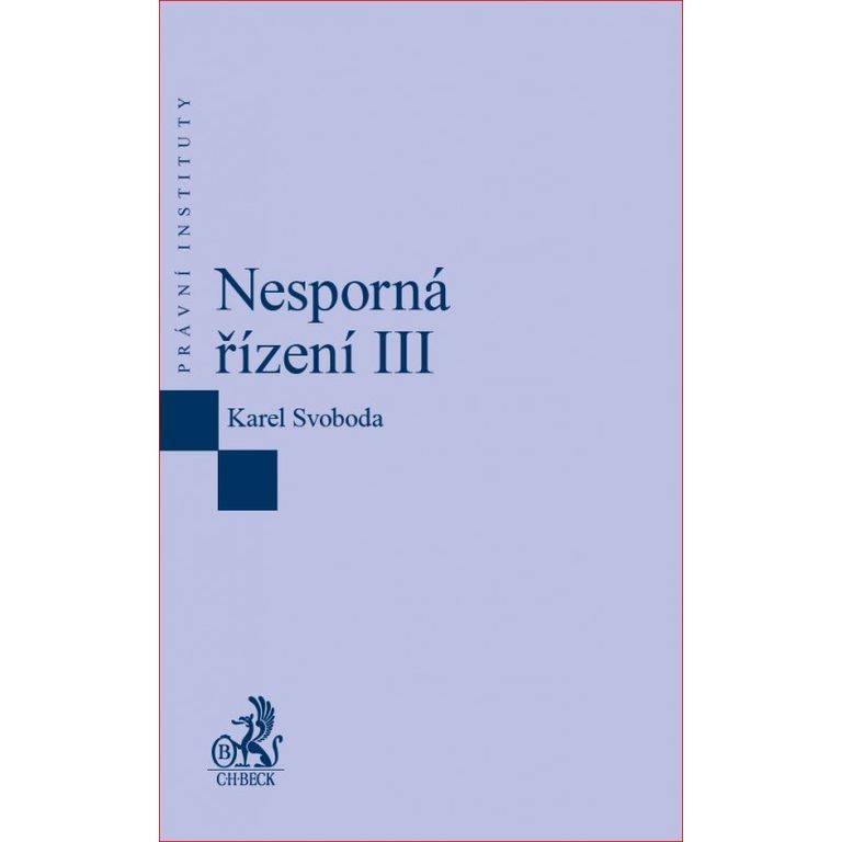 Levně Nesporná řízení III